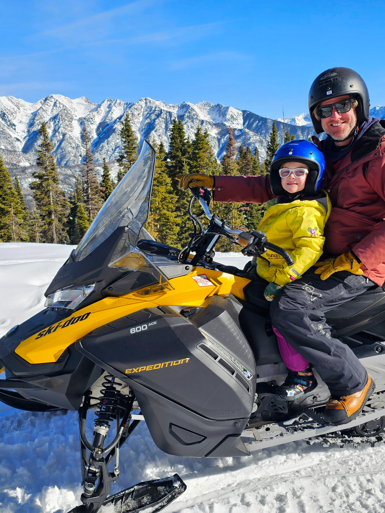 SMA photo 4 a man is sitting in the snow
